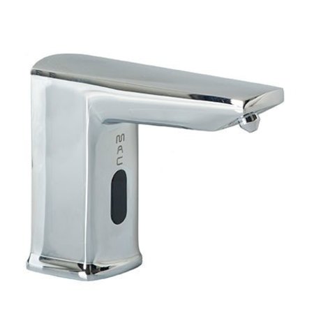 MACFAUCETS Touchless, Deck Mounted Bulk Soap Dispenser Modern Square, Polish Chrome PYOS-22 PYOS-22PC